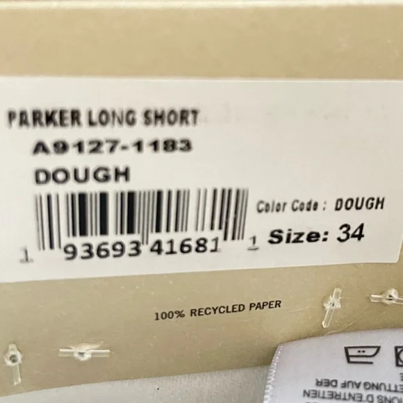 Agolde Parker Long Short White Denim High Rise Size 34 - Picture 7 of 11